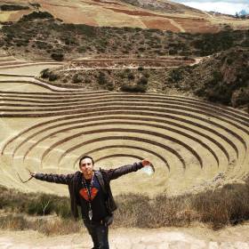 Foto Chinchero, Maras y Moras - Foto de los andenes de Moray en Invierno