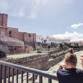 Fotos City Tour - Templo del Qoricancha con una Turista