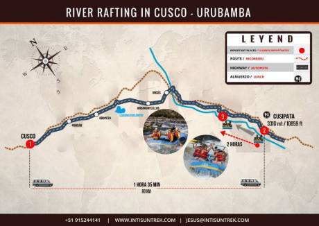 Canotaje en el Rio Urubamba