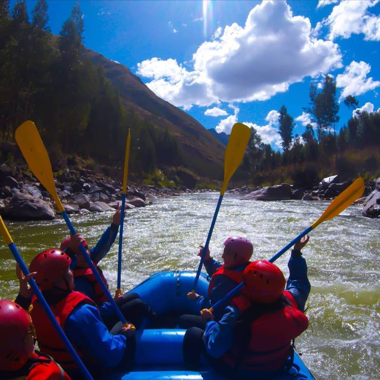 Canotaje en el Rio Urubamba